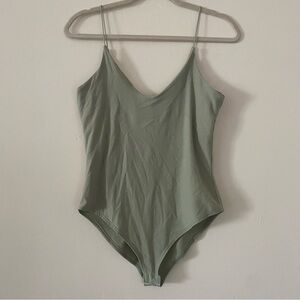 Gaze Olive Green Bodysuit